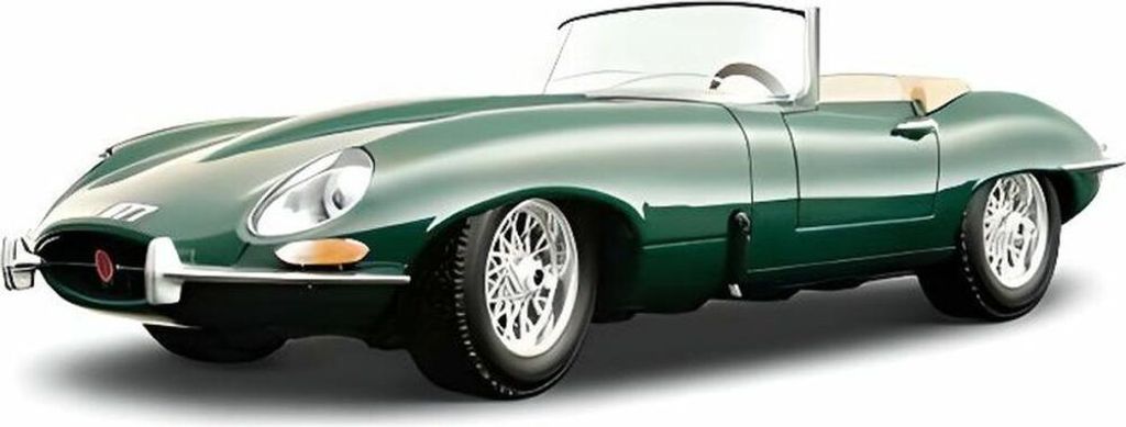 Auto Bburago GT-Jaguar "E" Cabrio (1961) 1:18 Immagine del prodotto 