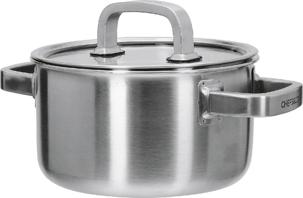 Chefs & Co. Kochtopf mit Glasdeckel 3,4 ltr. Ø20 cm Excellence Gourmet