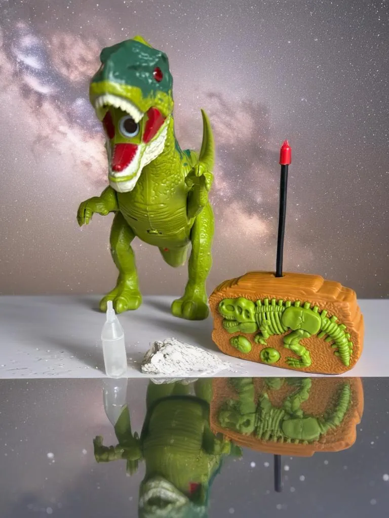 T-Rex Robotique avec Brume de Vapeur, Sons Réalistes et Radiocommande
