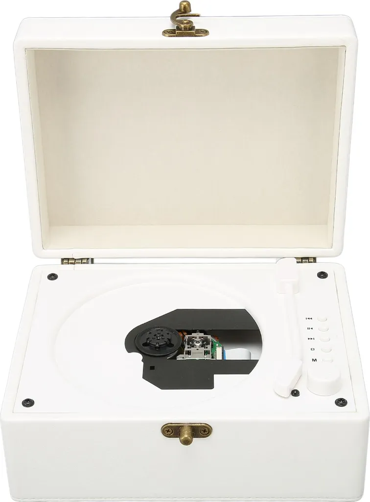Lecteur CD avec télécommande et fonction Bluetooth pour mélomanes
