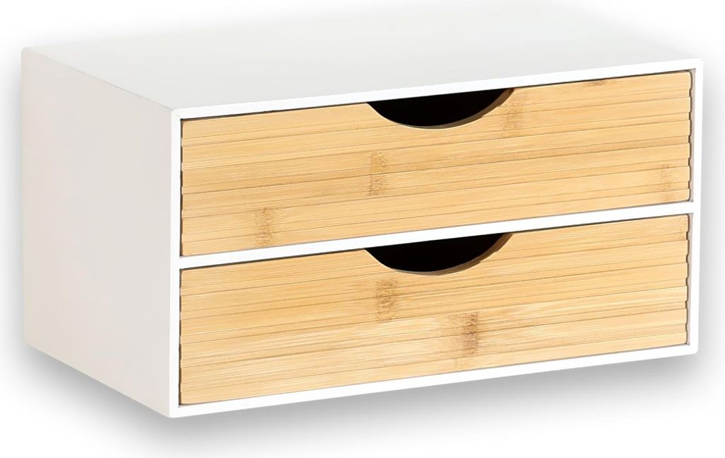 Organizer na biurko KESPER, 2 szuflady, 27 x 16 x 14 cm Zdjęcie produktu 