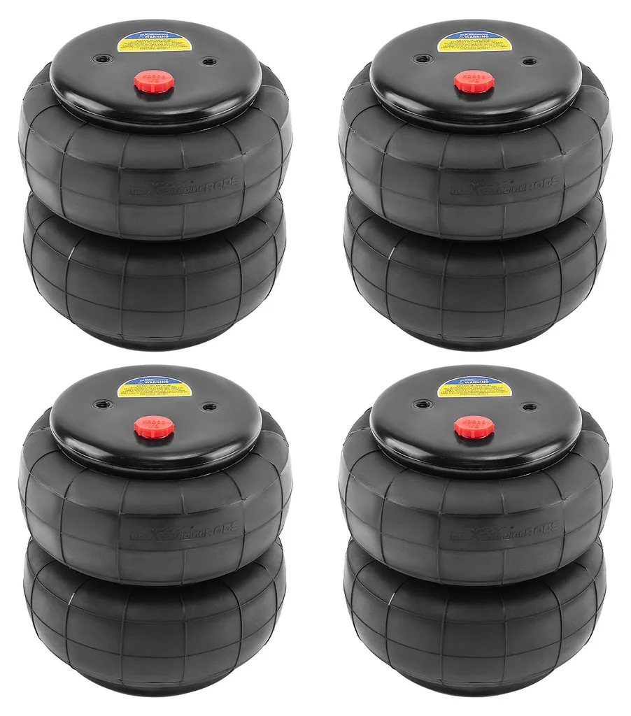 Amortisseur pneumatique 2600 LBS robuste avec filetage 3/8-16UNC x4