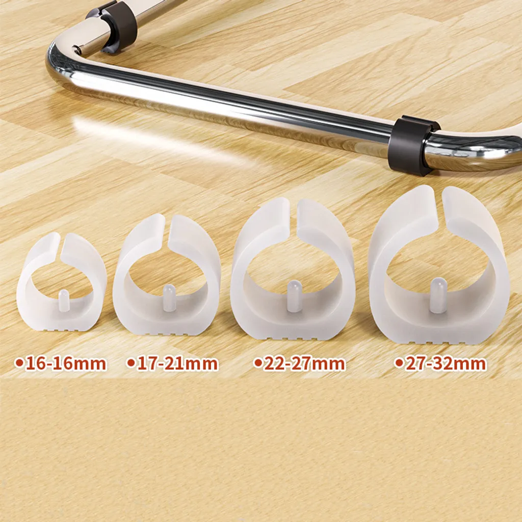Set 10 Protezioni Gambe Mobili Arco INF Taglia S Bianco - 4