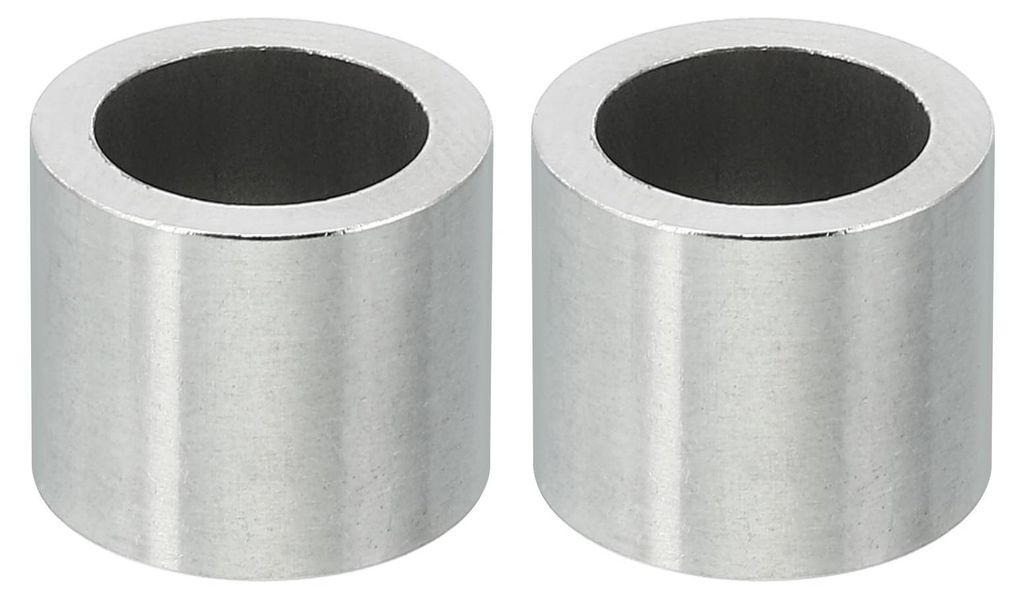 Edelstahl-Distanzstücke, 2 Stück, flache Ringe 10,2 mm Innendurchmesser x 14 mm Außendurchmesser x 12 mm Länge, Distanzstücke, Distanzschraube...