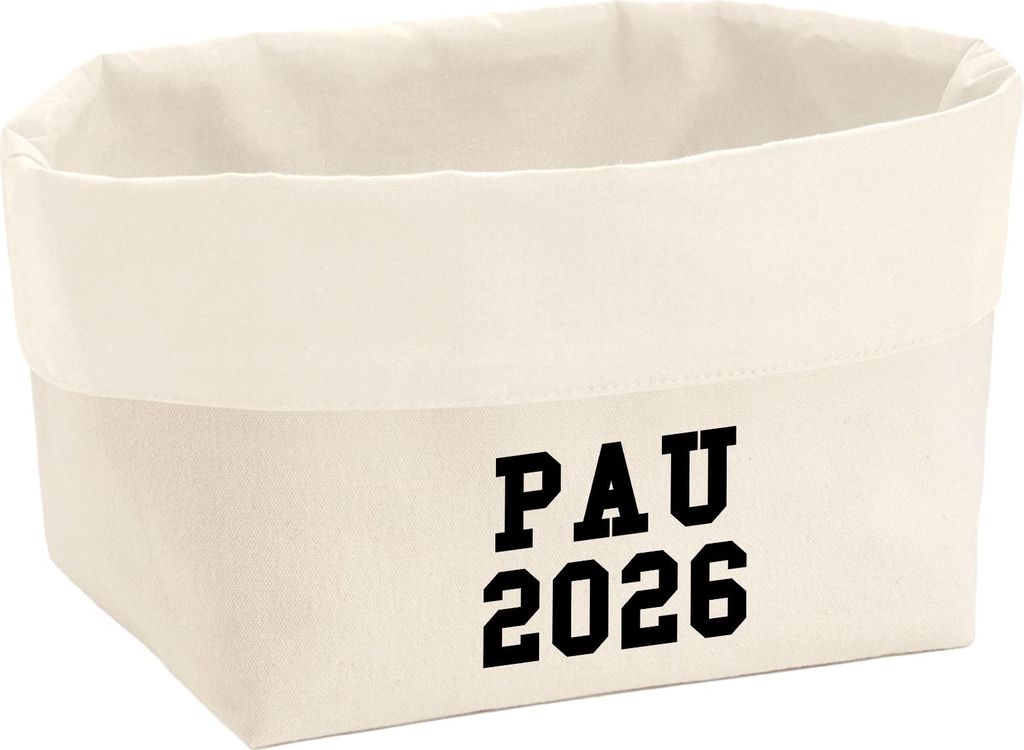 Huuraa Organizer PAU 2026 Abschluss Spanien 8 Liter Large Canvas Baumwolle Utensilo Geschenkidee