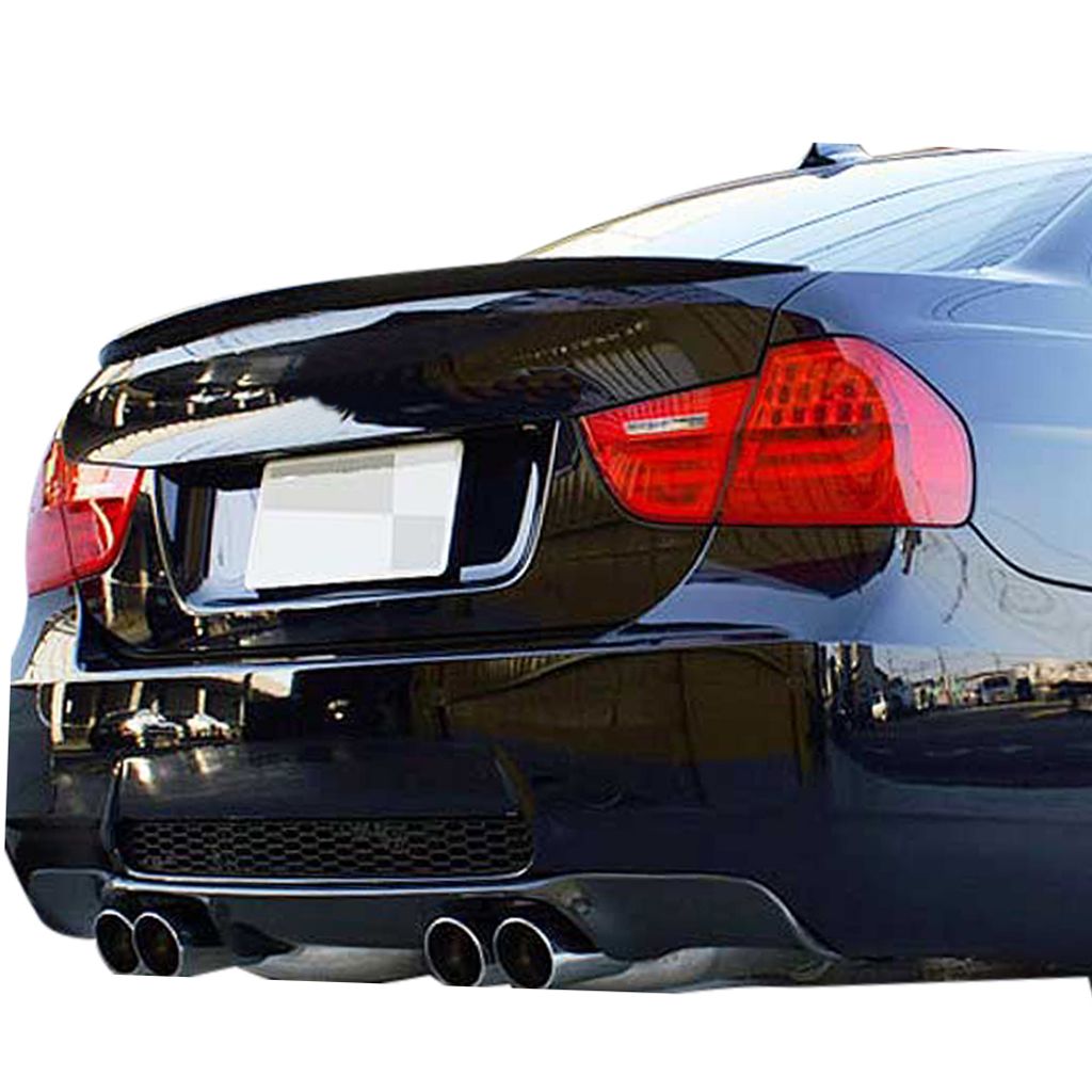 Heckspoiler passend für BMW E90 3er, Heckflügel, Spoilerlippe für Auto  Tuning, ABS Kunststoff - .de