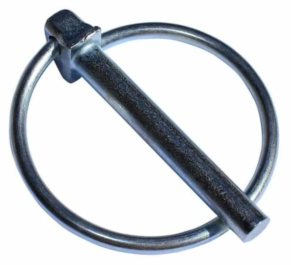 Goupilles Clips 11 mm en Acier Zingué Blanc Résistant à la Corrosion D-Work