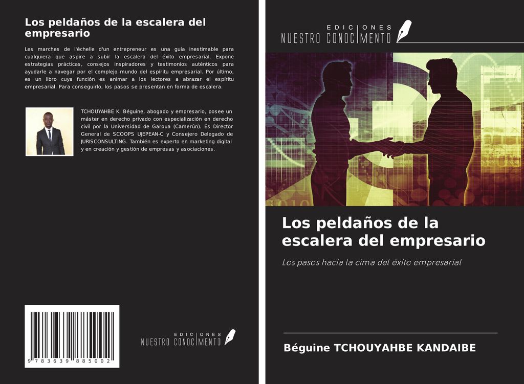 Los peldaños de la escalera del empresario