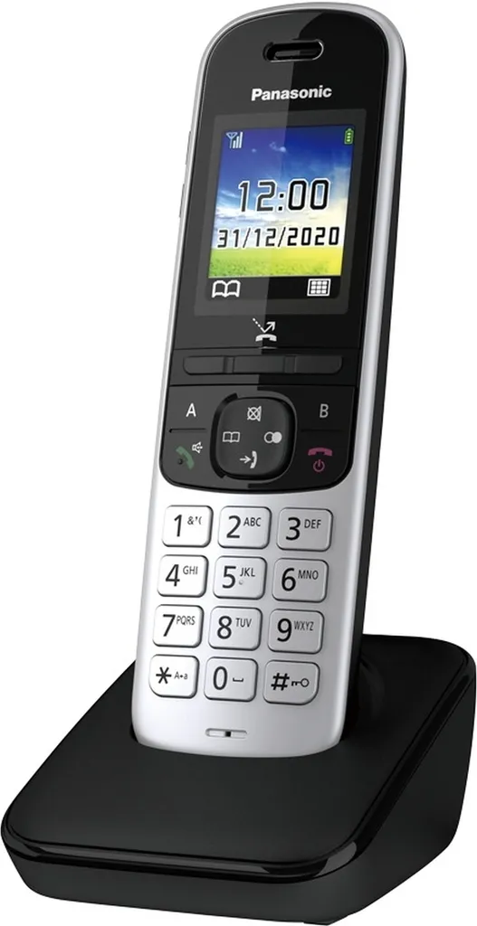 Panasonic KX-TGH710GS Nero: Telefono Cordless DECT con Blocco Chiamate