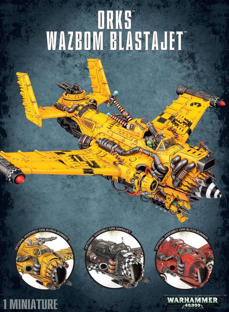 Warhammer 40.000 Orks Wasbom Blastajet Produktbild 