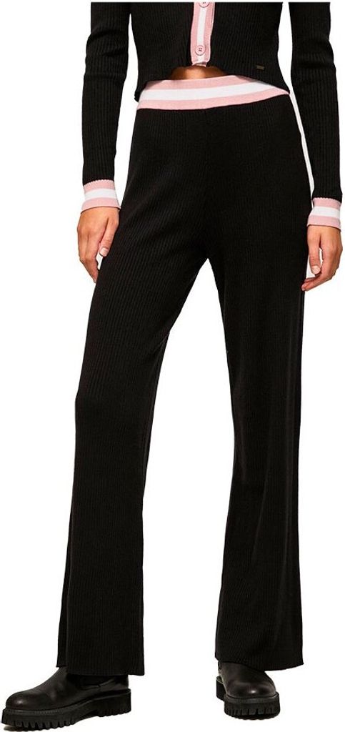 Pepe Jeans Tiffani Hosen Schwarz S Frau Schwarz S
