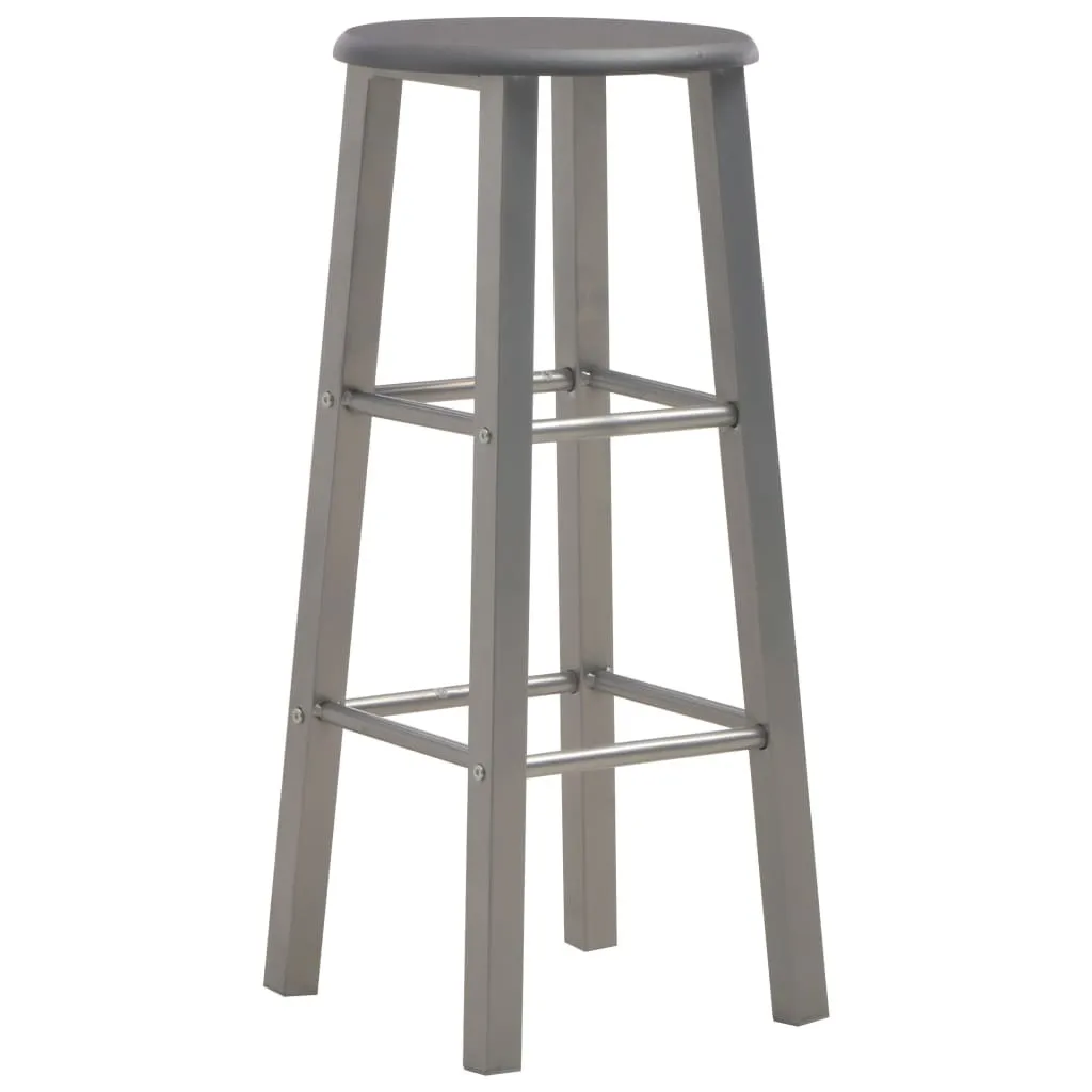 SYFAX™ Sgabelli da Bar 2 pz Antracite MDF