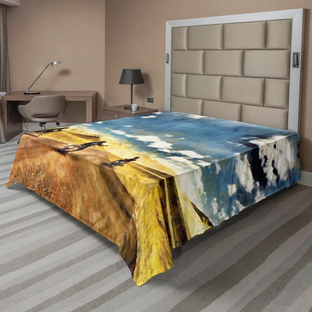 Drap de Lit Anti-Plis Motif Moto, Confort Durable et Doux 266 x 260 cm