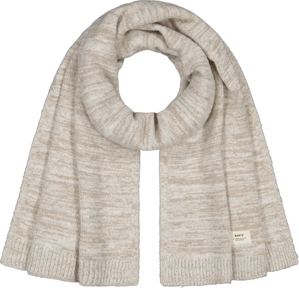 Barts Schal Owlet Beige - Écharpe d'Hiver en Maille Douce Taille Unique