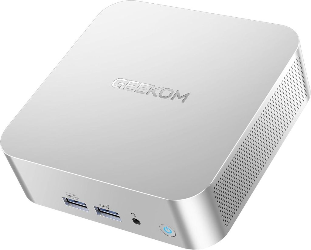 GEEKOM A6 Mini PC, 3-Jahre-Support, mit AMD Ryzen 7 6800 | Metallgehäuse | 16GB RAM tb SSD, Mini Desktop PC für Homeoffice & Kreativität 2026