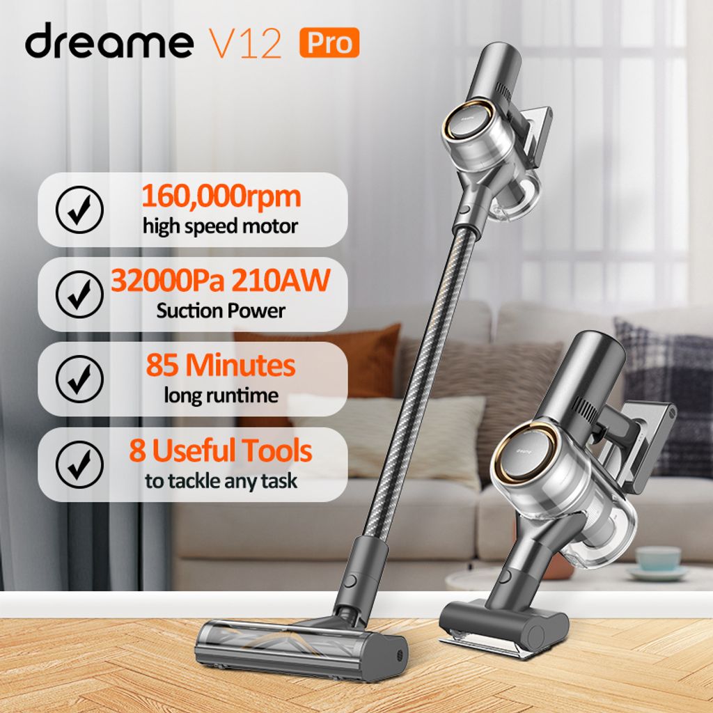 Xiaomi Dreame V12 Pro Cordless Cleaner 32000Pa/85Min/650W Produktbild 3
