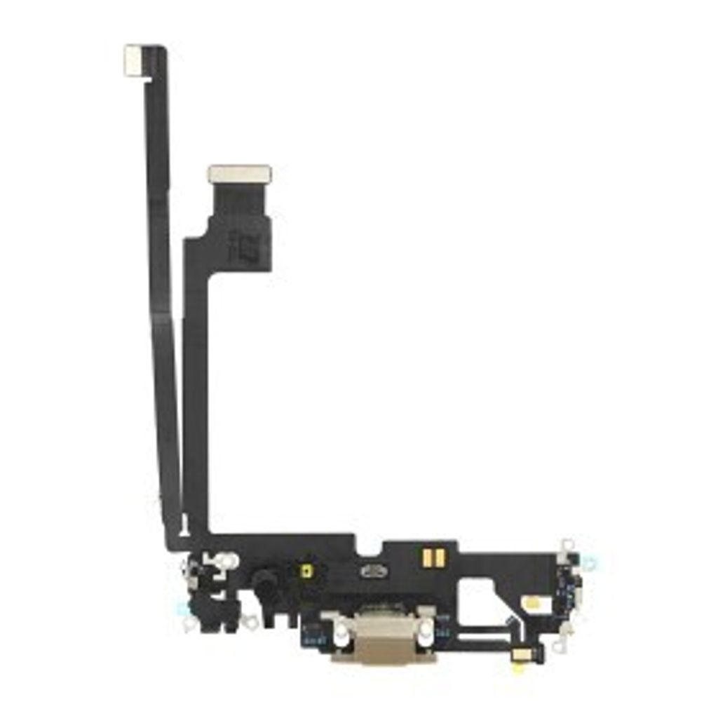 Ladebuchse für iPhone 12 Pro Max Gold Dock Connector Flex Ersatz