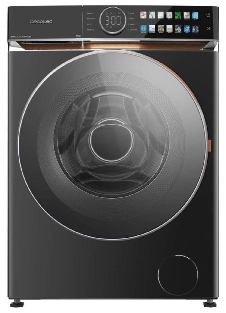 Cecotec Bolero DressCode 10980 Direct Drive Steel A, Frontlader, 10 kg, B, 76 dB, 1400 RPM, A
