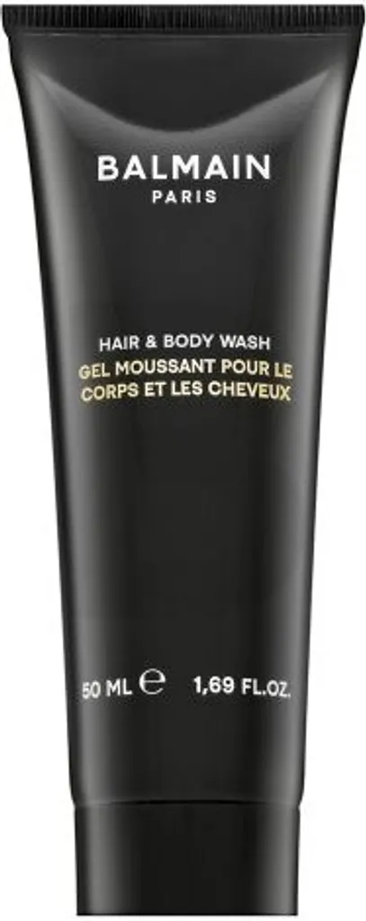 Shampooing Douche Homme Balmain 50 ml Idéal pour le Sac de Sport
