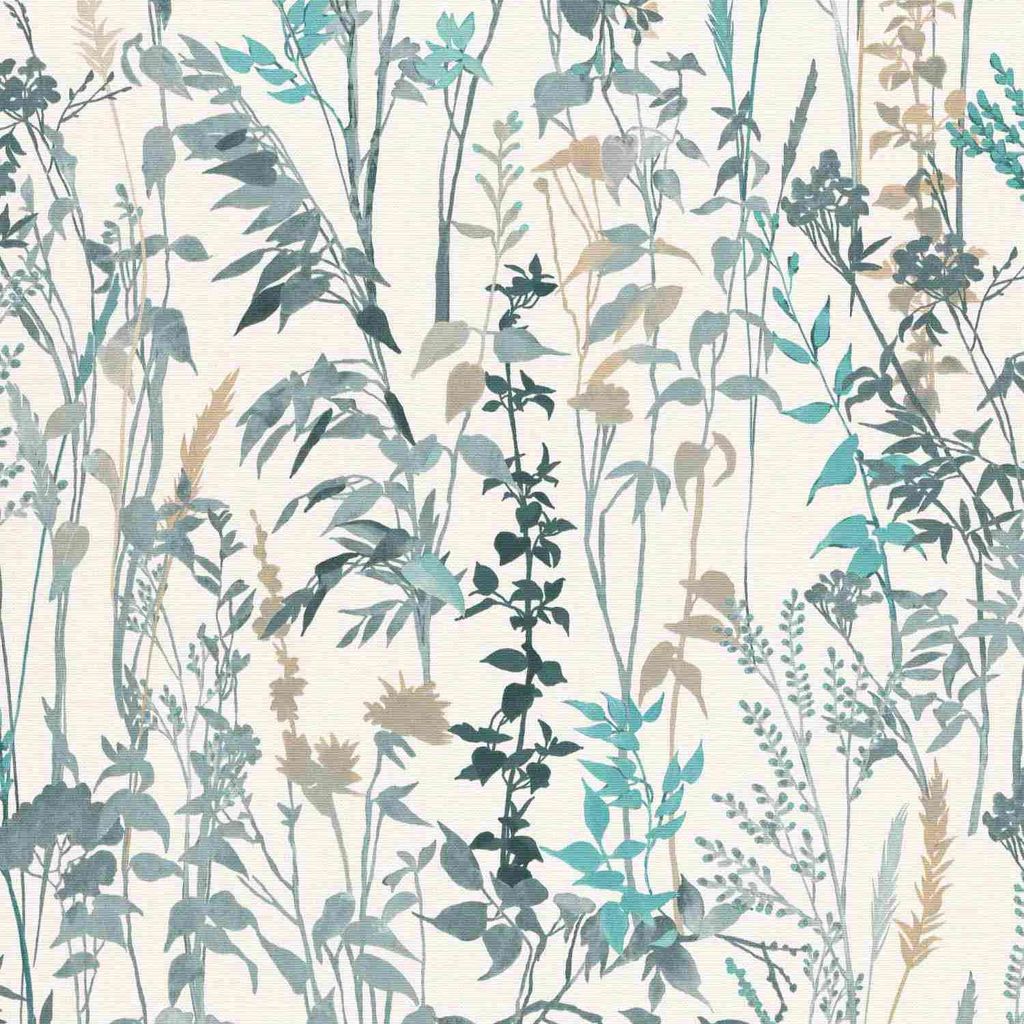Erismann Vliestapete 10258-18 Casual Chic, Floral türkis, Produktbild 