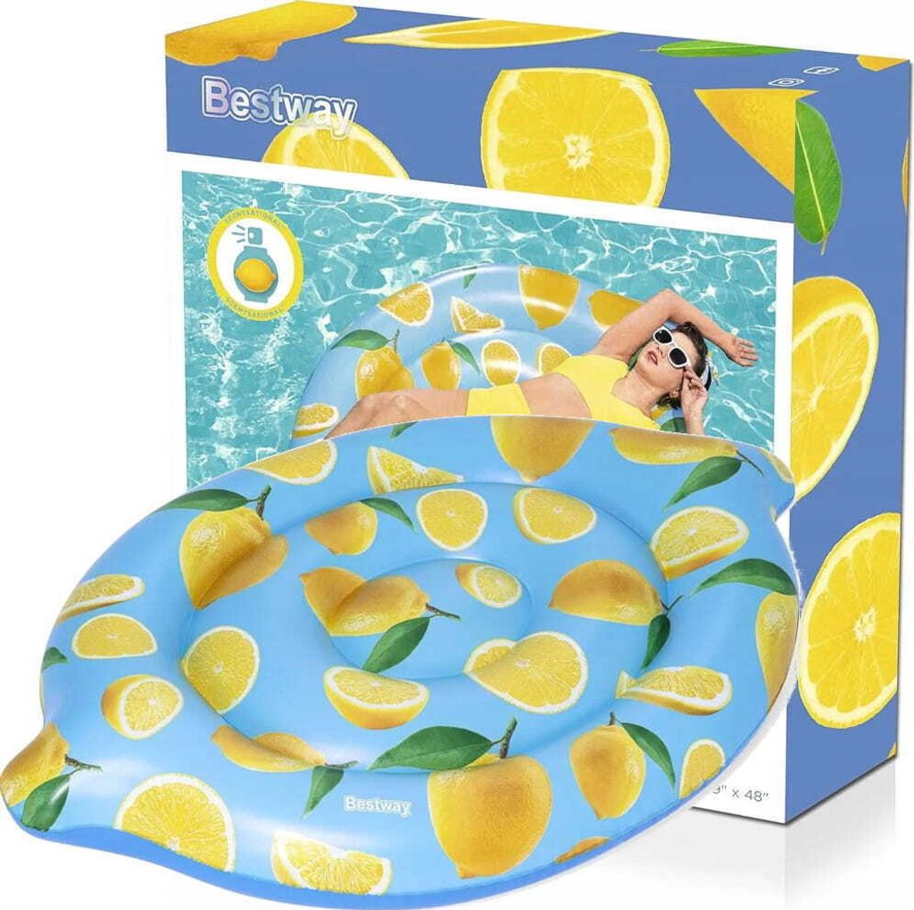 Bestway 43392, Blauw, Groen, Geel, Opblaasbaar luchtbed, Productafbeelding 