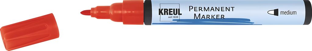 KREUL Permanent-Marker medium rot