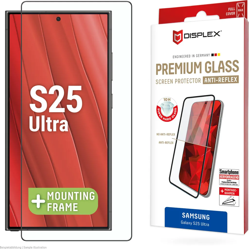 Pellicola Displex Samsung Galaxy S25 Ultra 10H - Protezione Premium