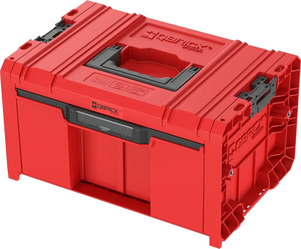 Qbrick System PRO Drawer 1 Toolbox 2.0 RED Ultra HD 450x310x244 mm