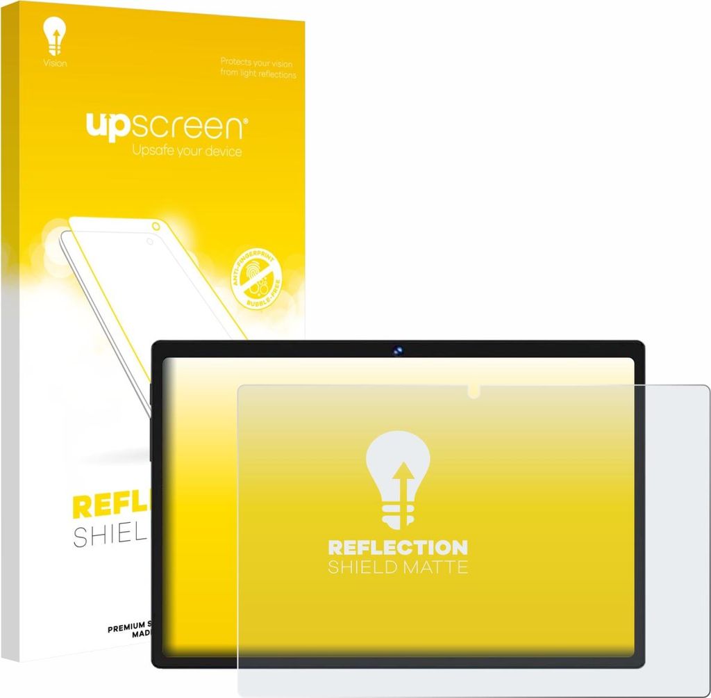 upscreen Schutzfolie für Biegedy B29 10.1" Displayschutz Displayschutzfolie Folie Matt Entspiegelungsfolie