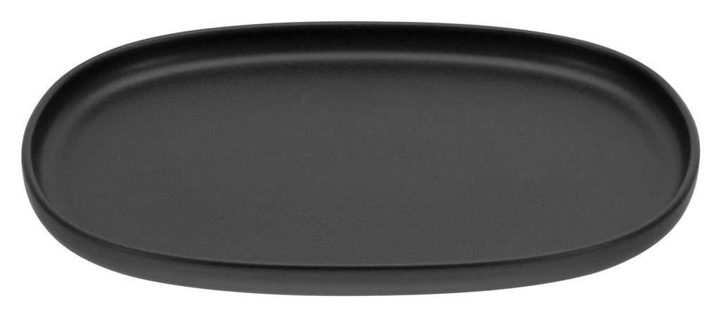 CreaTable, 30002, Uno Black, Servierplatte, Steinzeug