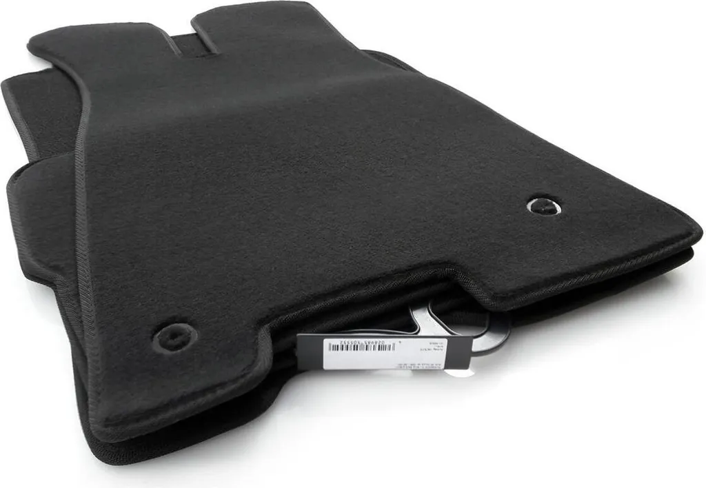 Tappetini Audi 80 Coupé B3 (89) Moquette Velours Nera - Qualità Originale