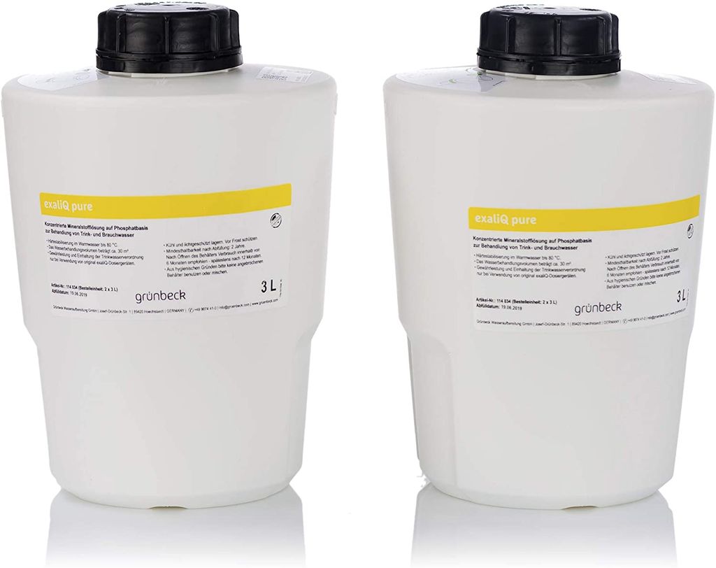 Grünbeck Mineralstofflösung exaliQ pure 2 x 3 Liter Produktbild 