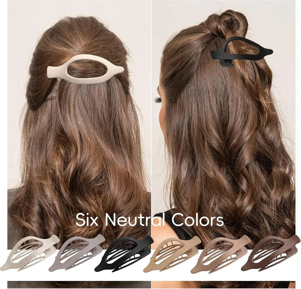 Pinces à cheveux anti-glisse pour tenue parfaite du chignon - Pack 6 - 4