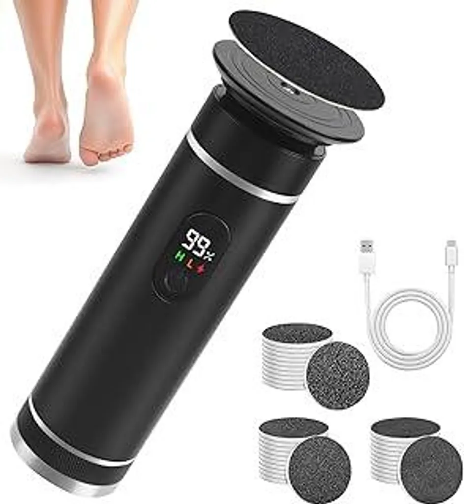 Rimuovi Calli Elettrico 1000 Giri/min Professionale 3 in 1 con 60 Dischi