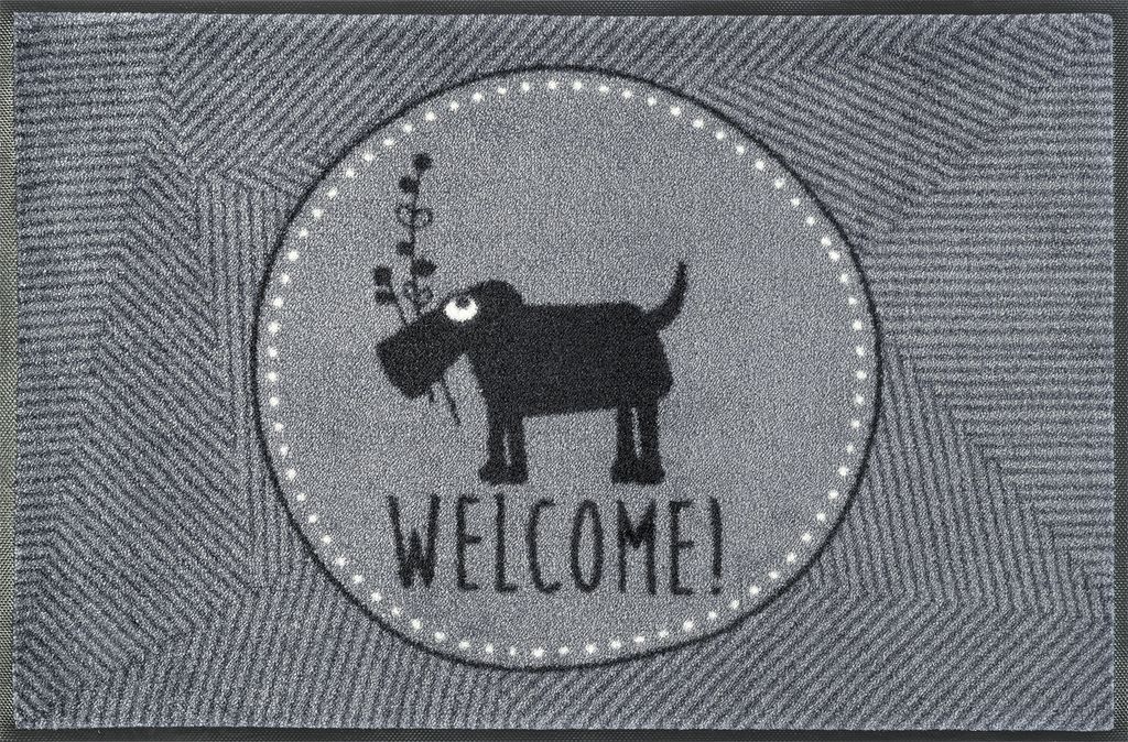 wash+dry Schmutzfangmatte Herr Just- Welcome! - 50 x 75 cm Produktbild 
