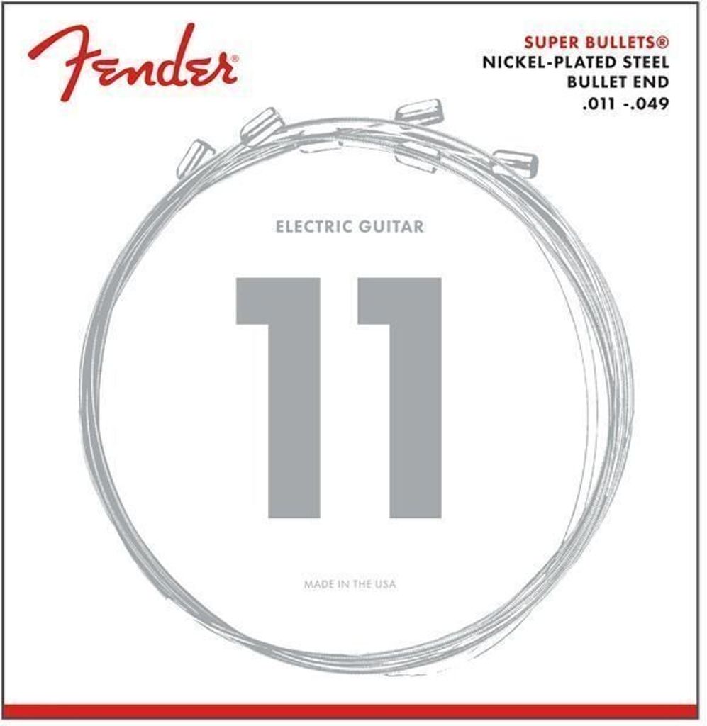 Fender Super Bullet 11-49 Saiten für E-Gitarre