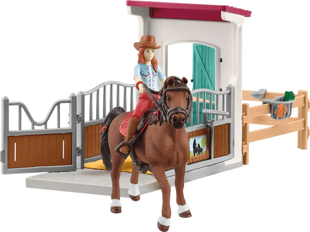 Van de transport Schleich Horse Club 42710 avec figurine et cheval