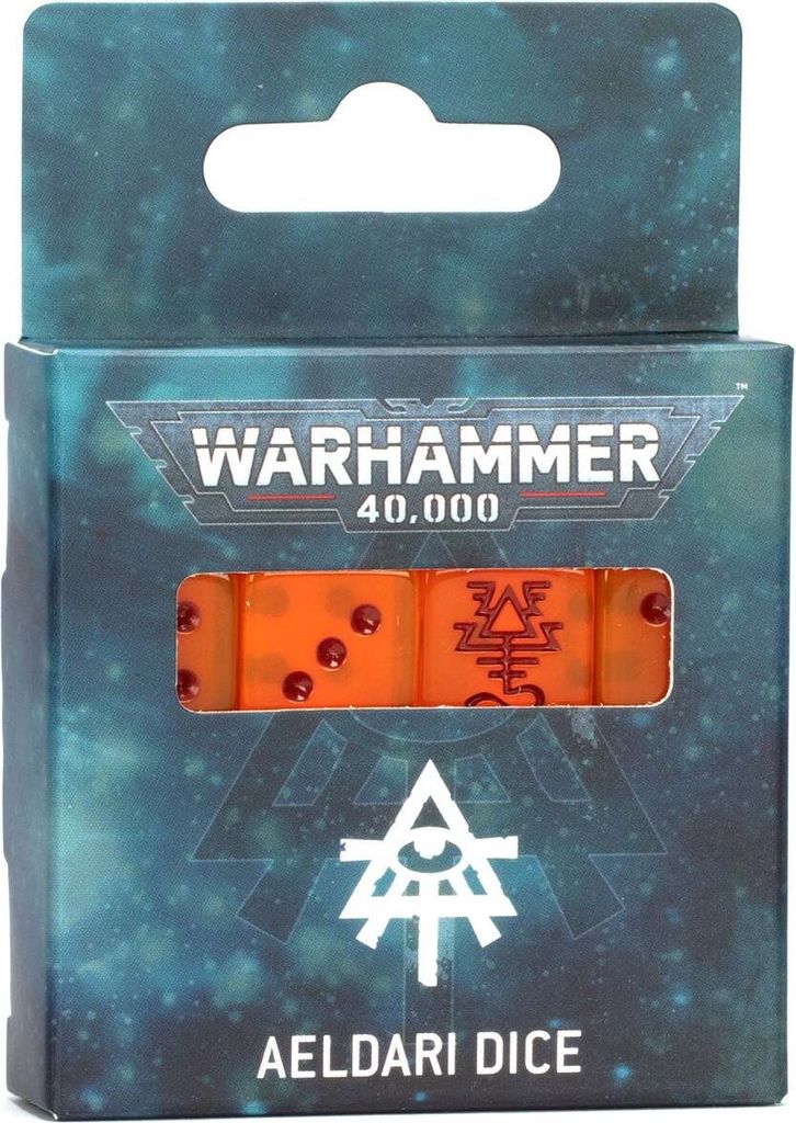 Warhammer 40.000 Aeldari Dice Produktbild 