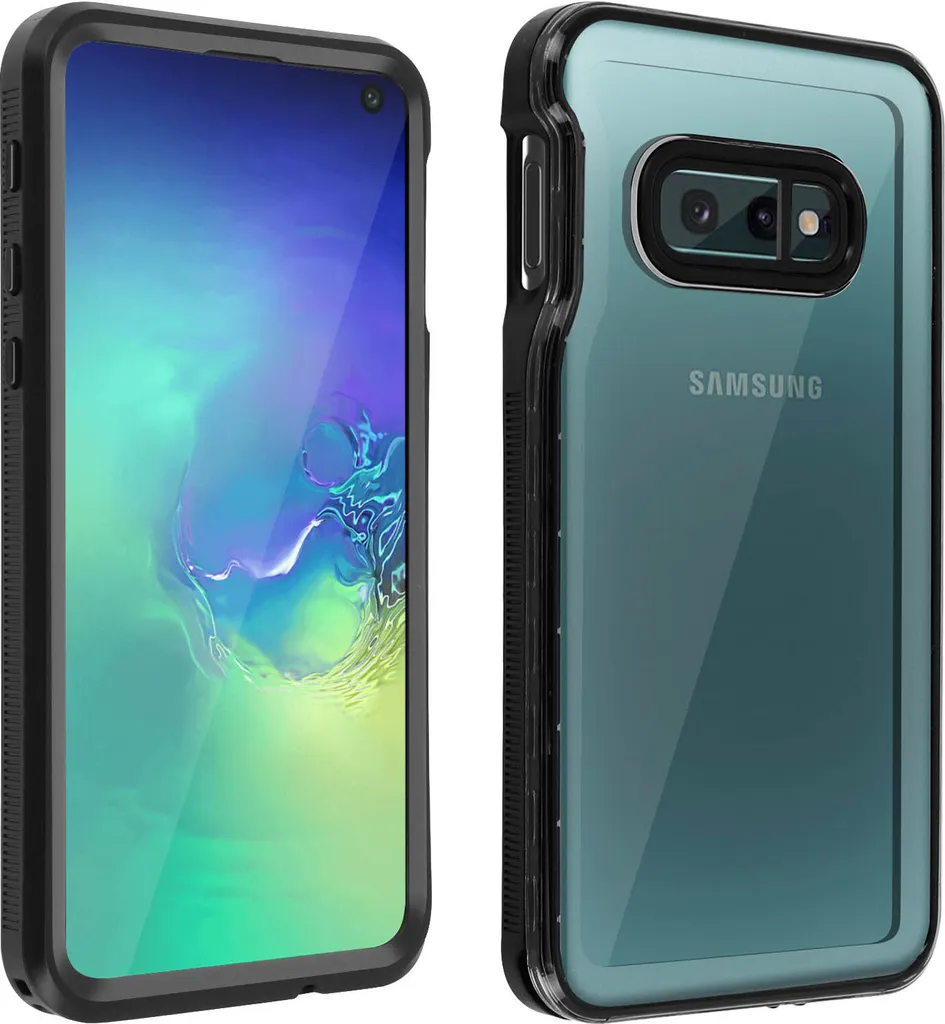 Custodia Samsung Galaxy S10e Impermeabile Redpepper Nero Neve