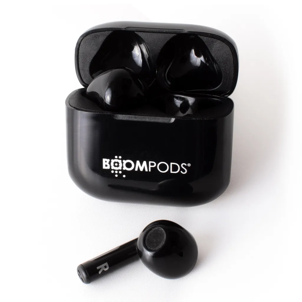 Boompods Bassline Compact BCOBLK : Écouteurs à Commande Tactile Noir - 8