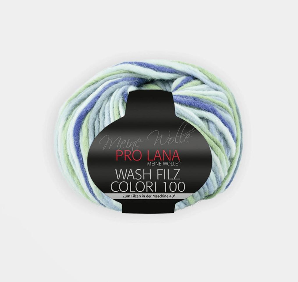 Pro Lana Wash Filz Colori 100g Farbe 709