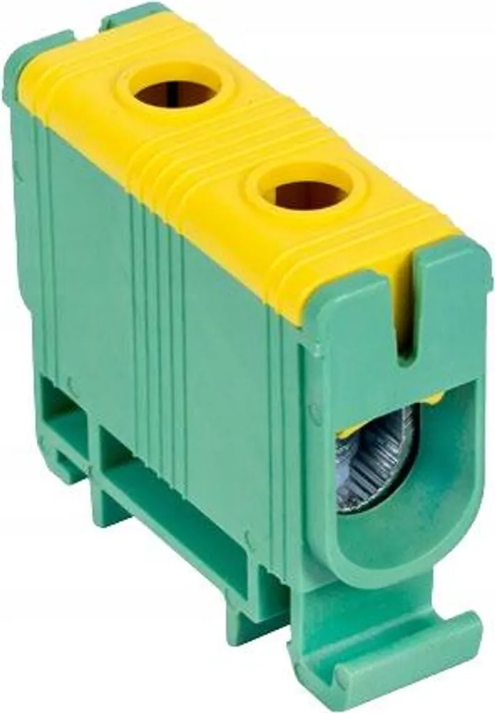 Connettore Compatto TRACON 160A 6-50mm2 Giallo-Verde per Sbarre