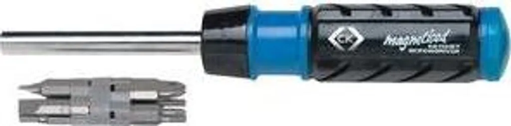 C.K T4829D Cacciavite a Cricchetto Magnetico con 9 Inserti Professionali