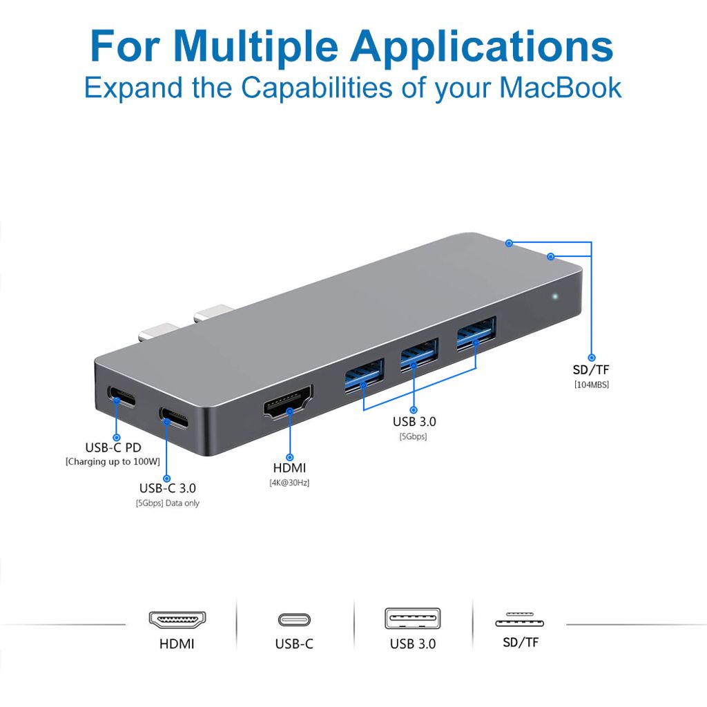 USB-C Zu VGA Adapter - 1080p, Kompatibel Mit MacBook, IPhone, Laptops