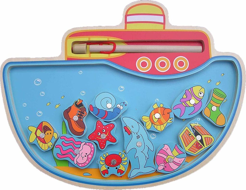 Magnetisches Spiel "Fische angeln" für Kinder ab 3 Jahren