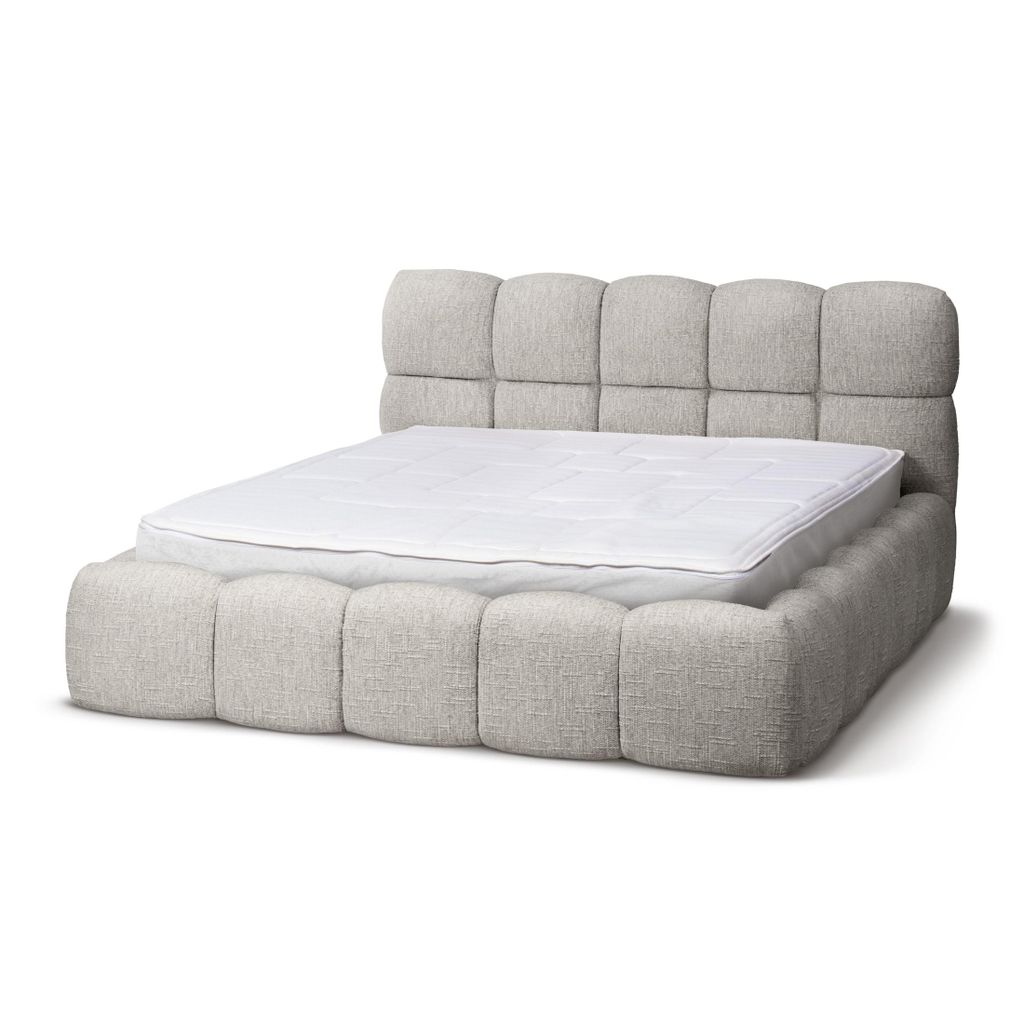 Polsterbett Mevy 140x200 mit Bettkasten – Komfort und modernes Design vereint