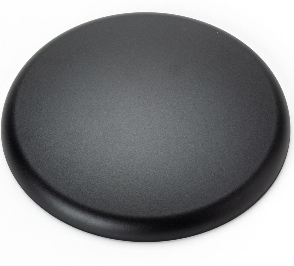 Couvercle extra plat Boîtier de dérivation PVC noir Rosace Image du produit 