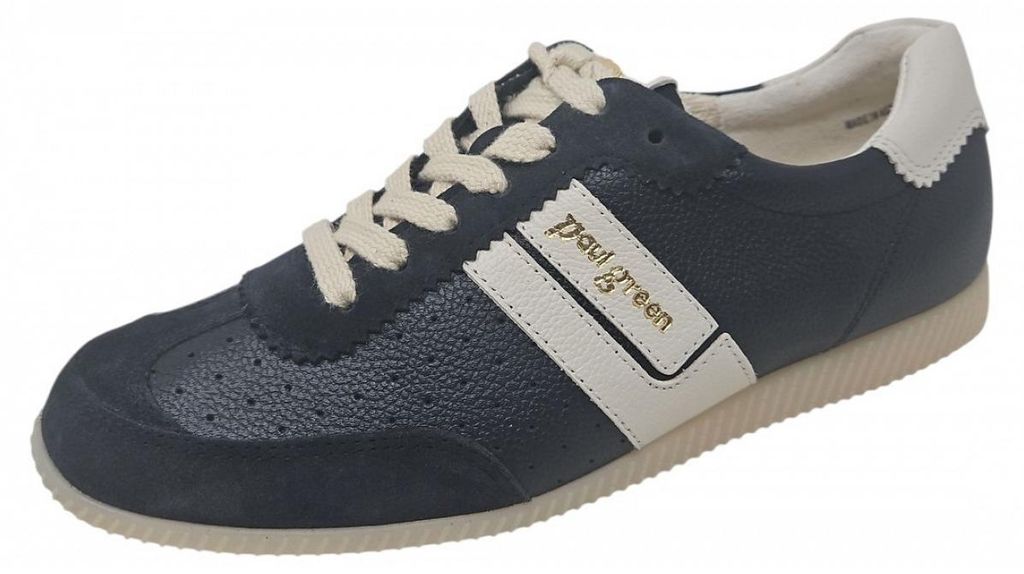Paul Green sportlicher Schnürer Blau Produktbild 