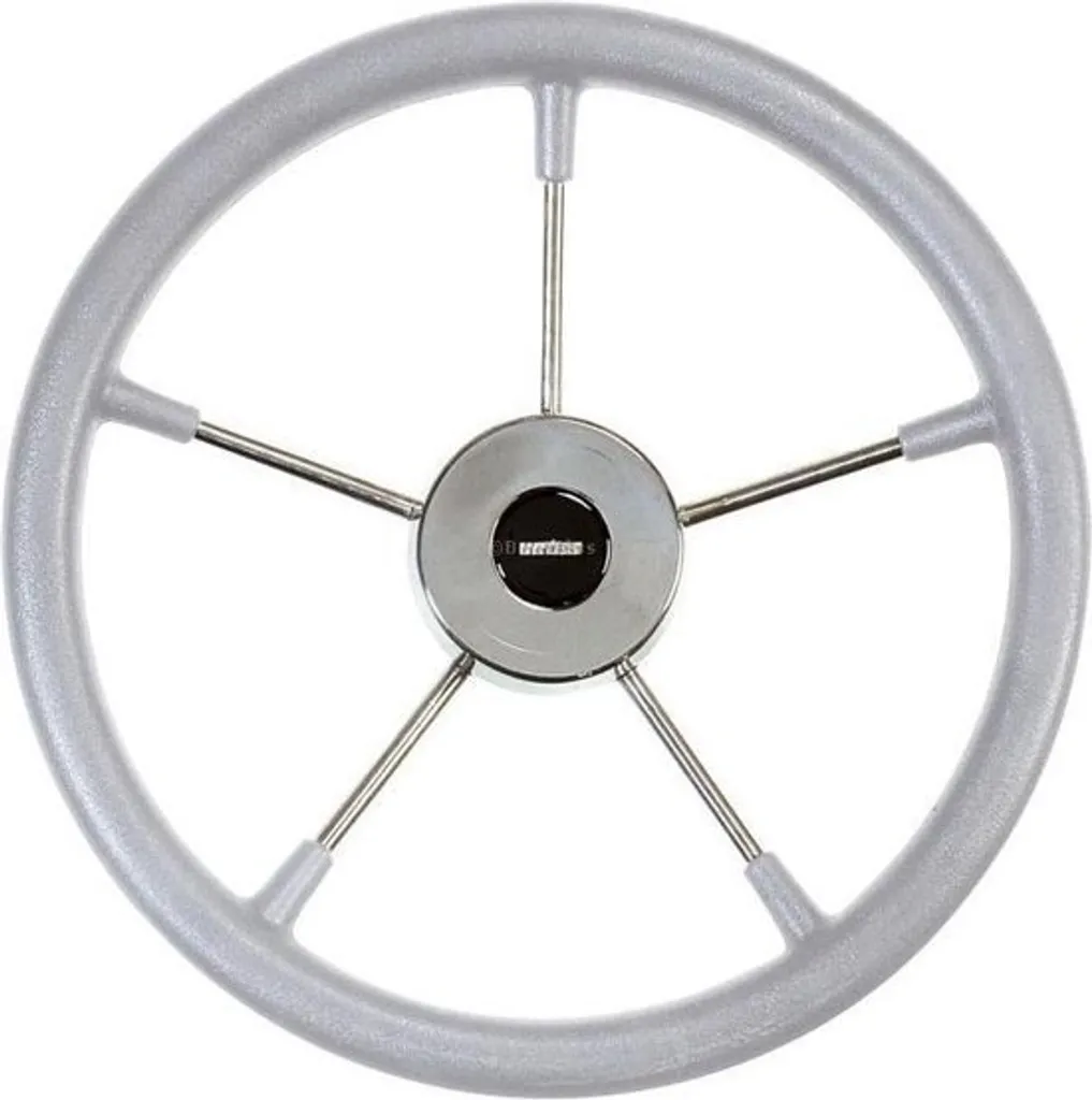Volant de Bateau 36cm Vetus KS36G Gris Polyuréthane Haute Résistance
