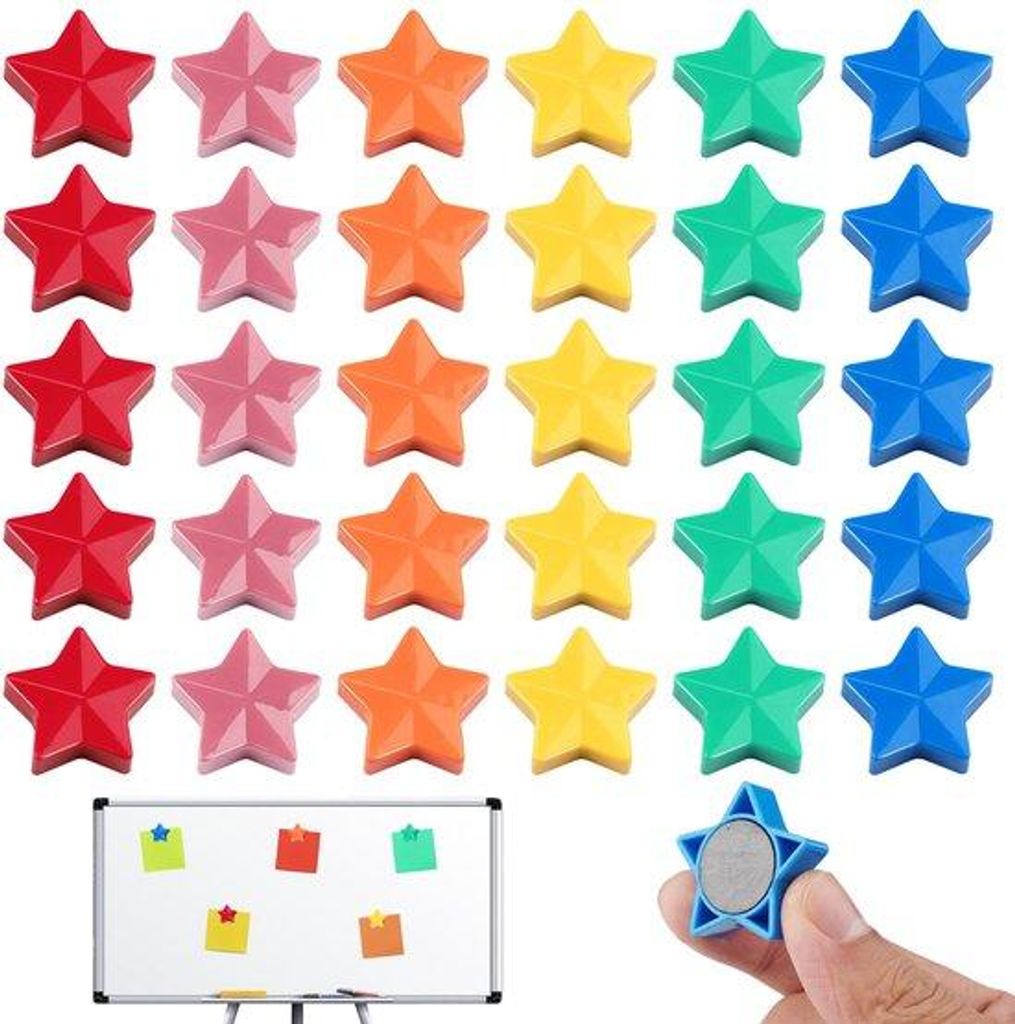 Kleiner weißer Magnet für Kühlschrank, 6 farben, Magnet für Kühlschrank, Magnet für Schreibtisch, Magnet für Wand, Magnet für Schule